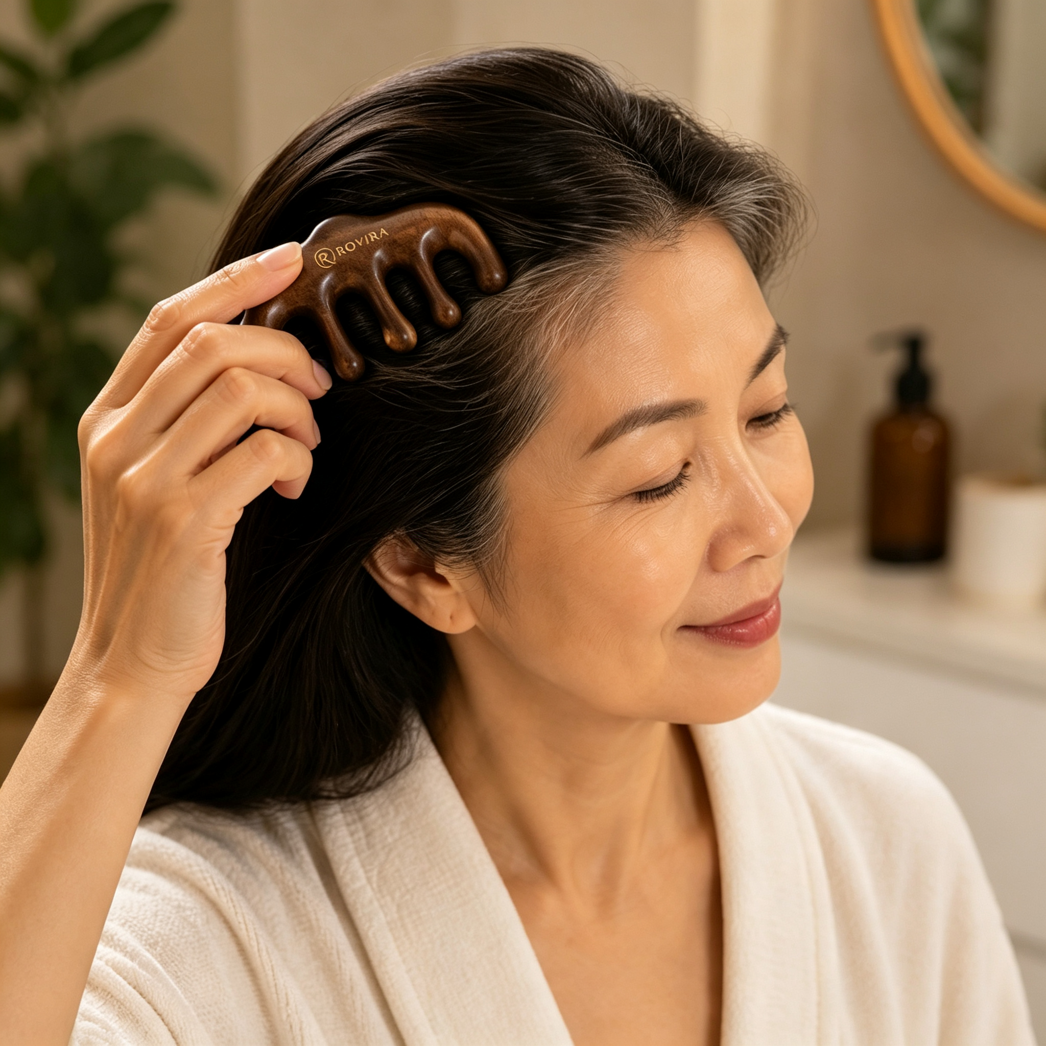 Rovira Sandalwood Comb